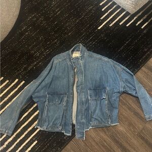 Zara Blue Denim Jacket